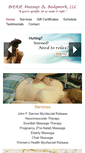 Mobile Screenshot of breasemassage.com
